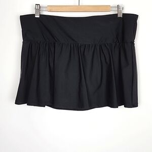 Christina Swim Women's Bikini Skirt A-Line Bottom Stretch Flowy Size 16